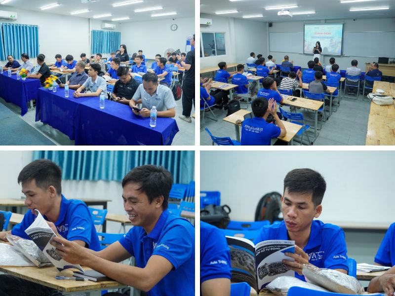 Khai giảng lớp Kỹ thuật sửa chữa Hộp số tự động ô tô nâng cao khóa K4