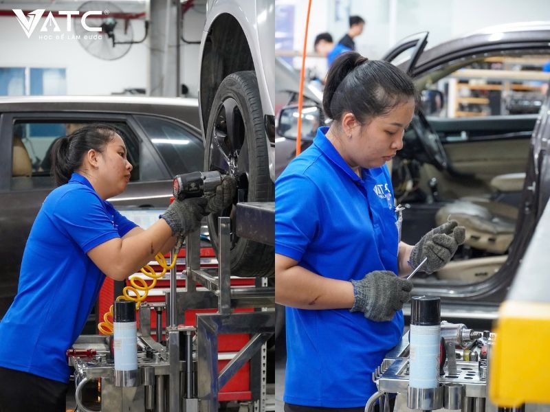 chị nguyễn ngọc thắm lớp tdk12 tại vatc 3