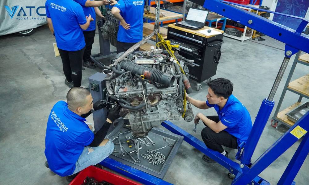 học đại tu động cơ ô tô chất lượng tại vatc