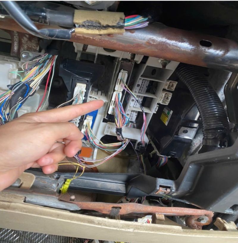 Hình thực tế sửa chữa mã lỗi B27A7 trên xe