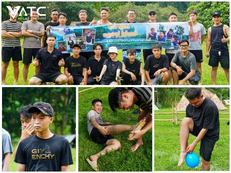 Lớp Kỹ thuật sửa chữa Điện ô tô chuyên nghiệp K56 tổ chức đi du lịch