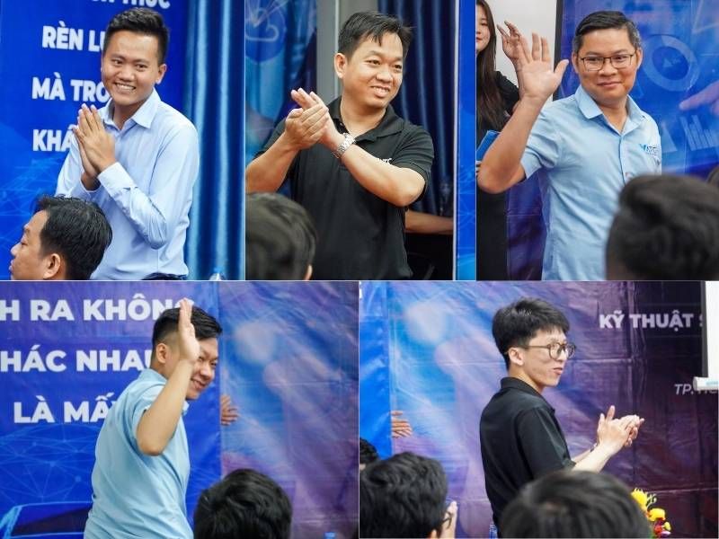 ban lãnh đạo và Giảng viên tham dự buổi Lễ tốt nghiệp lớp DHK55