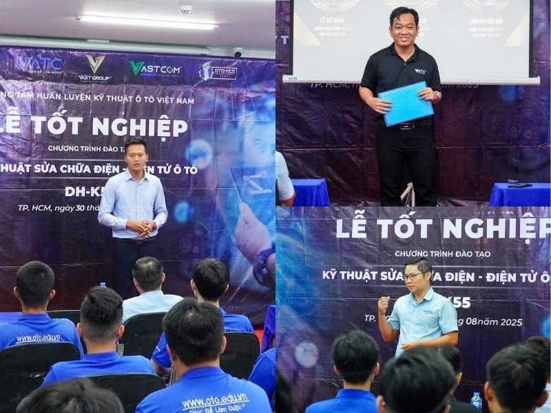 quý Ban lãnh đạo và Giảng viên gửi lời chúc mừng đến học viên lớp DHK55