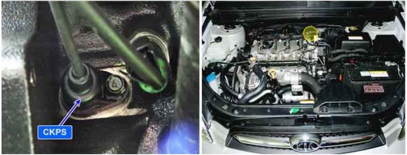 vị trí mã lỗi P0336 Crankshaft Position Sensor Performance