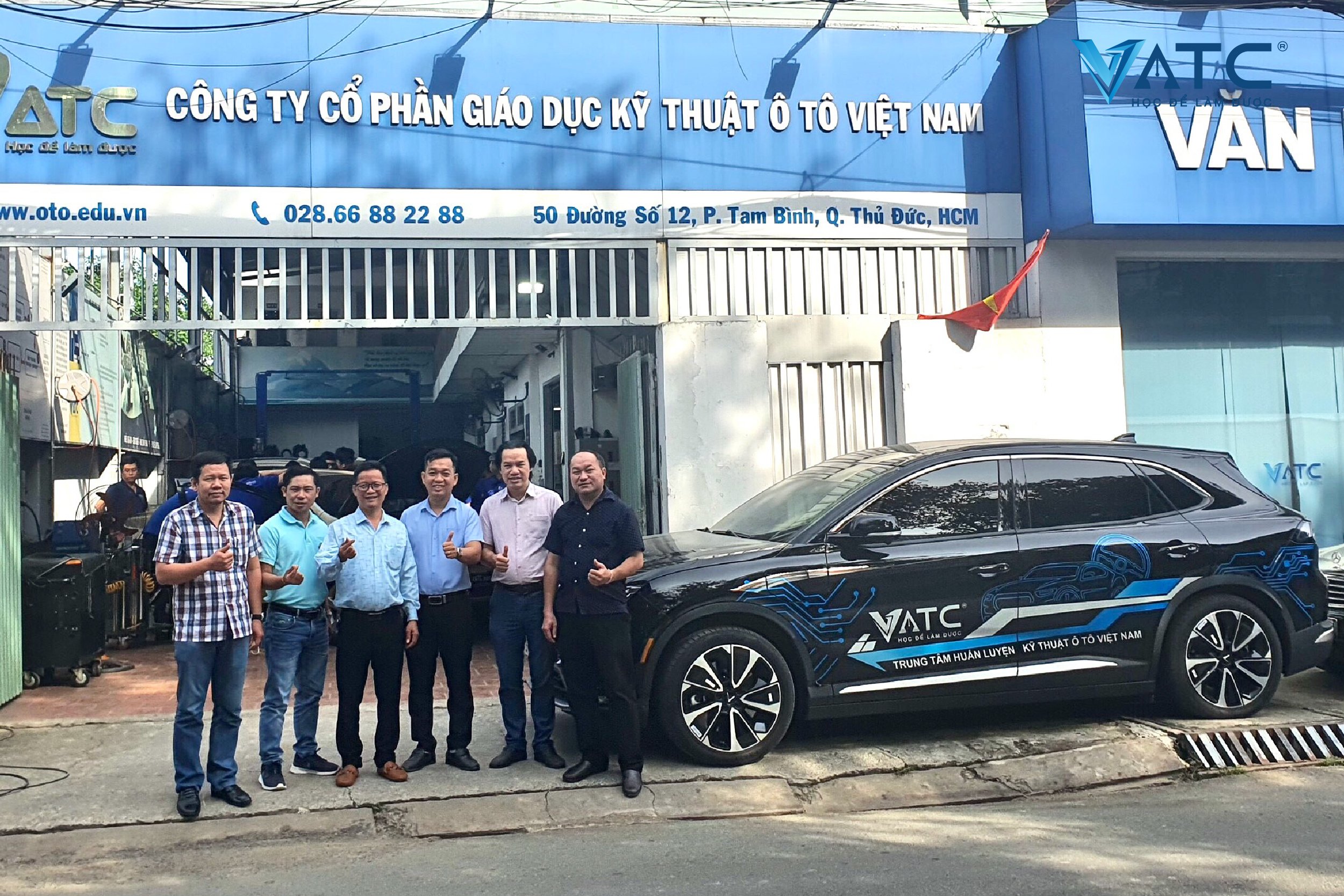 Chương trình hợp tác quốc tế giao lưu đào tạo công nghệ xe hybrid và xe điện