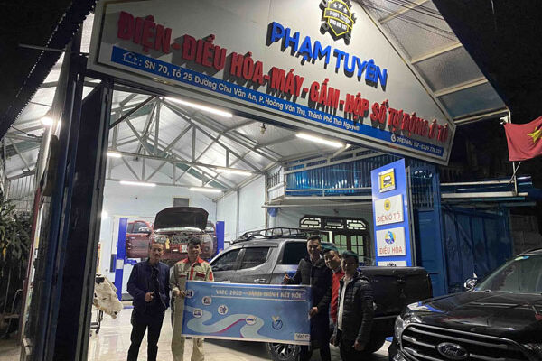 Garage Phạm Tuyên tại Thái Nguyên (học viên VATC).