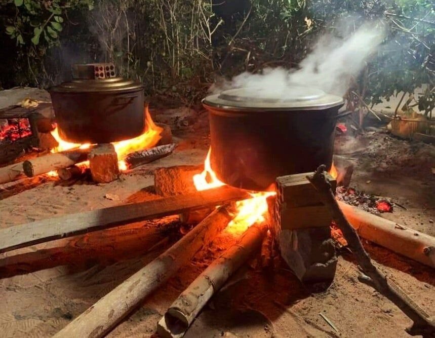 hội thi nấu bánh chưng