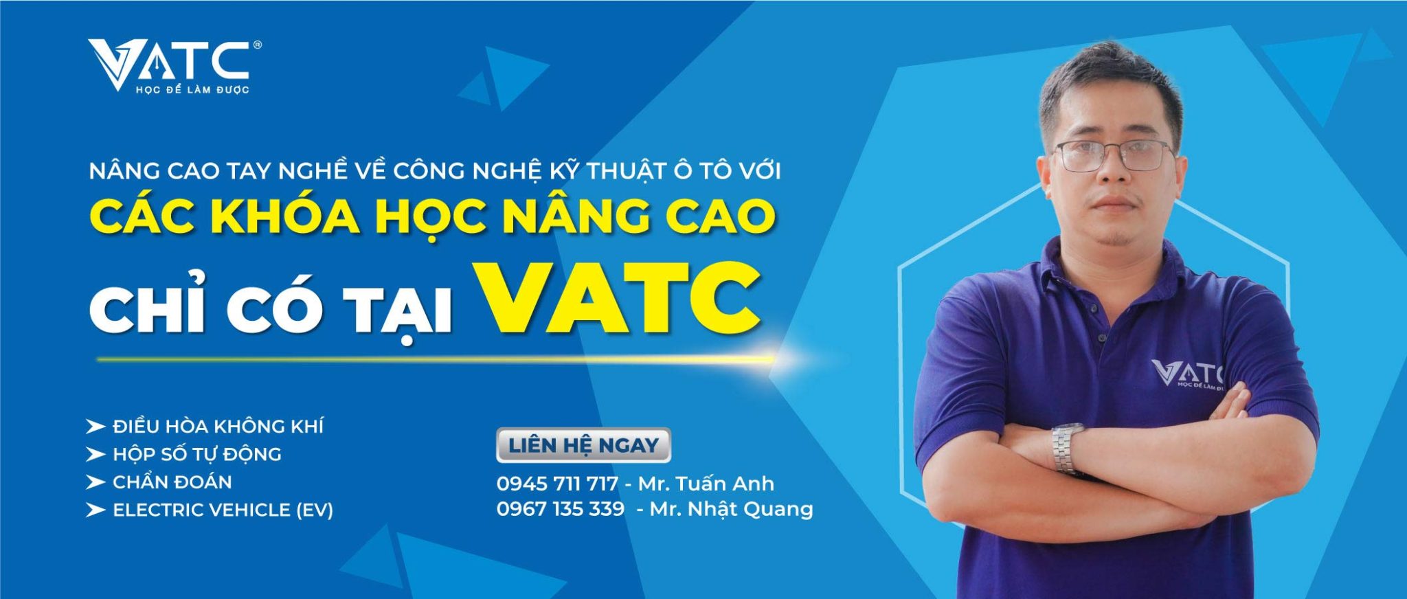 các khóa học nâng cao tay nghề sửa chữa ô tô tại VATC