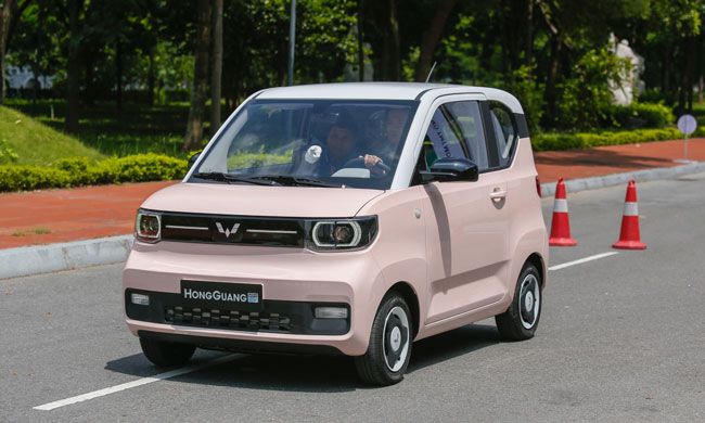 xe ô tô điện giá rẻ Wuling EV