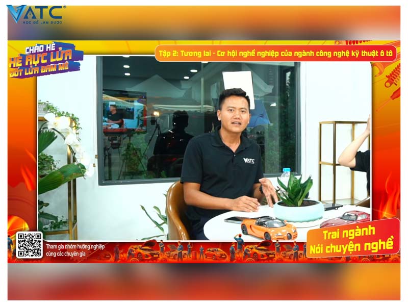 anh Đặng Văn Luyện chia sẻ tại buổi Talkshow