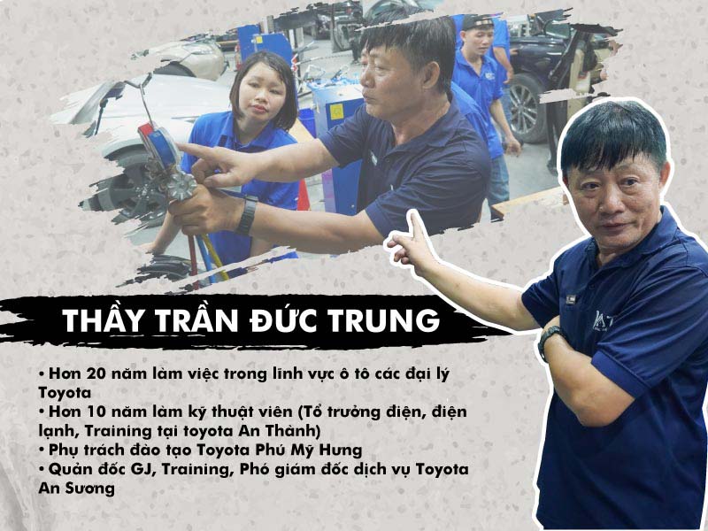 các vị trí từng đảm nhận của thầy trần đức trung