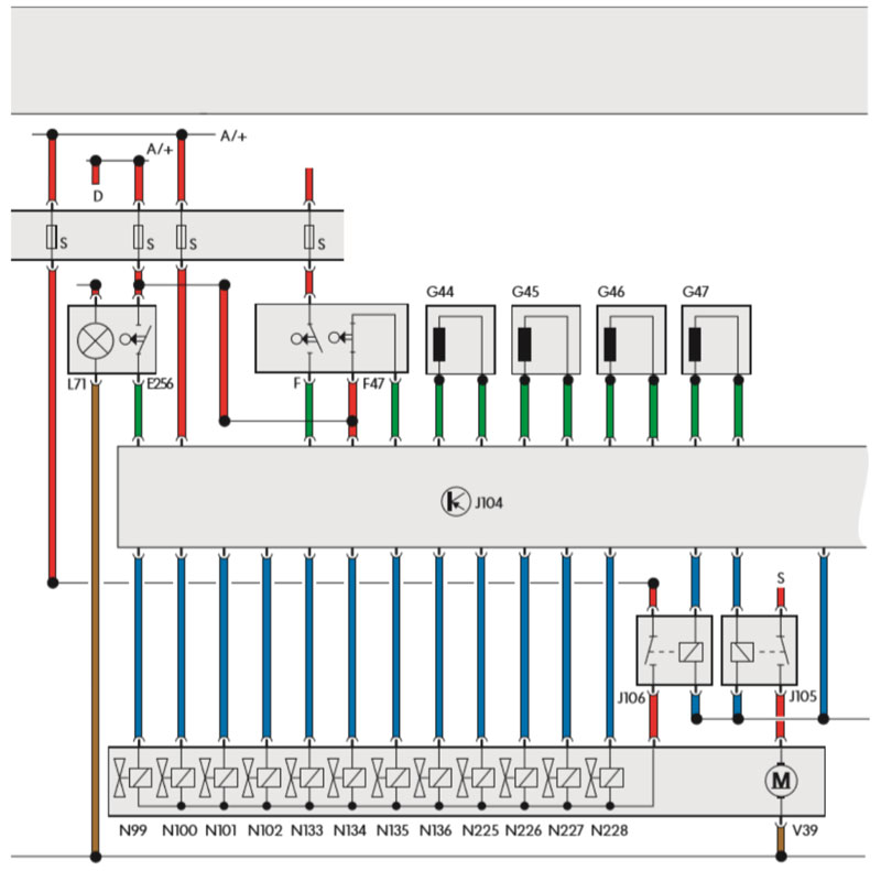 sơ đồ mạch điện hệ thống esp