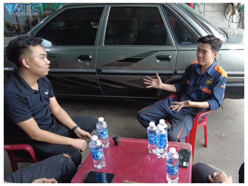 anh phúc cựu học viên lớp kỹ thuật sửa chữa điện điện tử ô tô vatc