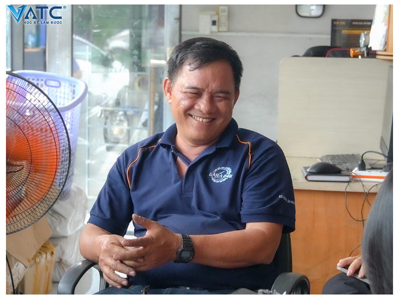 anh tùng chủ garage 24h cựu học viên vatc