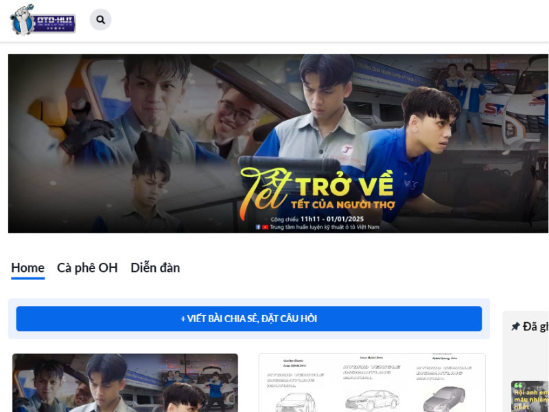 cộng đồng oto hui ngày nay