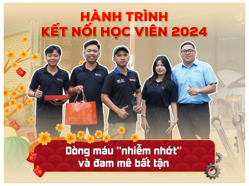 vatc hành trình kết nối học viên 2024 dt garage
