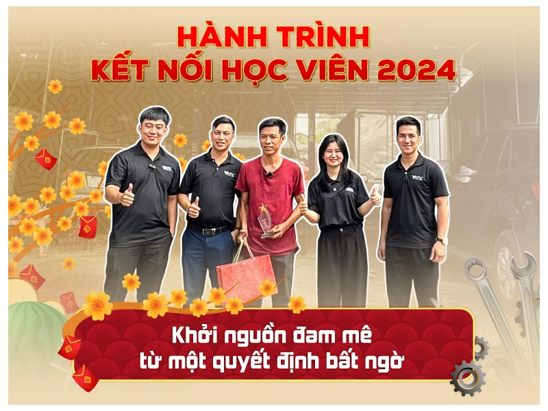vatc hành trình kết nối học viên 2024 garage điện máy lạnh ô tô