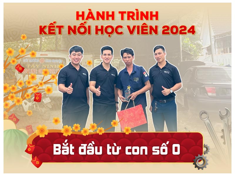 vatc hành trình kết nối học viên 2024 garage ô tô thừa