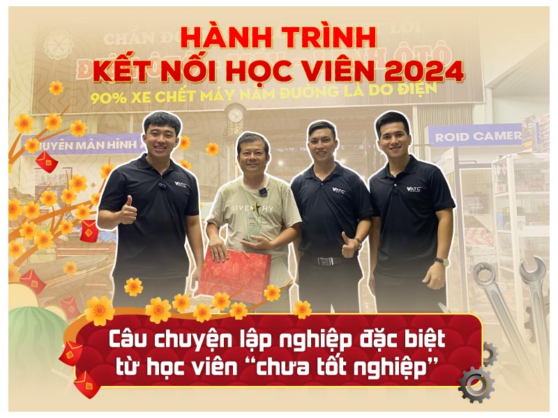 vatc hành trình kết nối học viên 2024 garage trung kiên