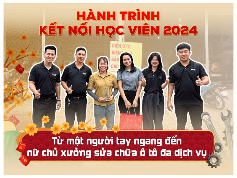 vatc hành trình kết nối học viên 2024 garage trường hải