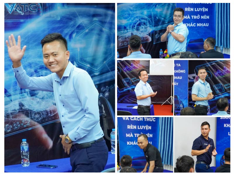 quý ban lãnh đạo cùng giảng viên của trung tâm vatc