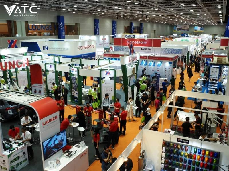 các gian hàng tại Automechanika Ho Chi Minh City 2025