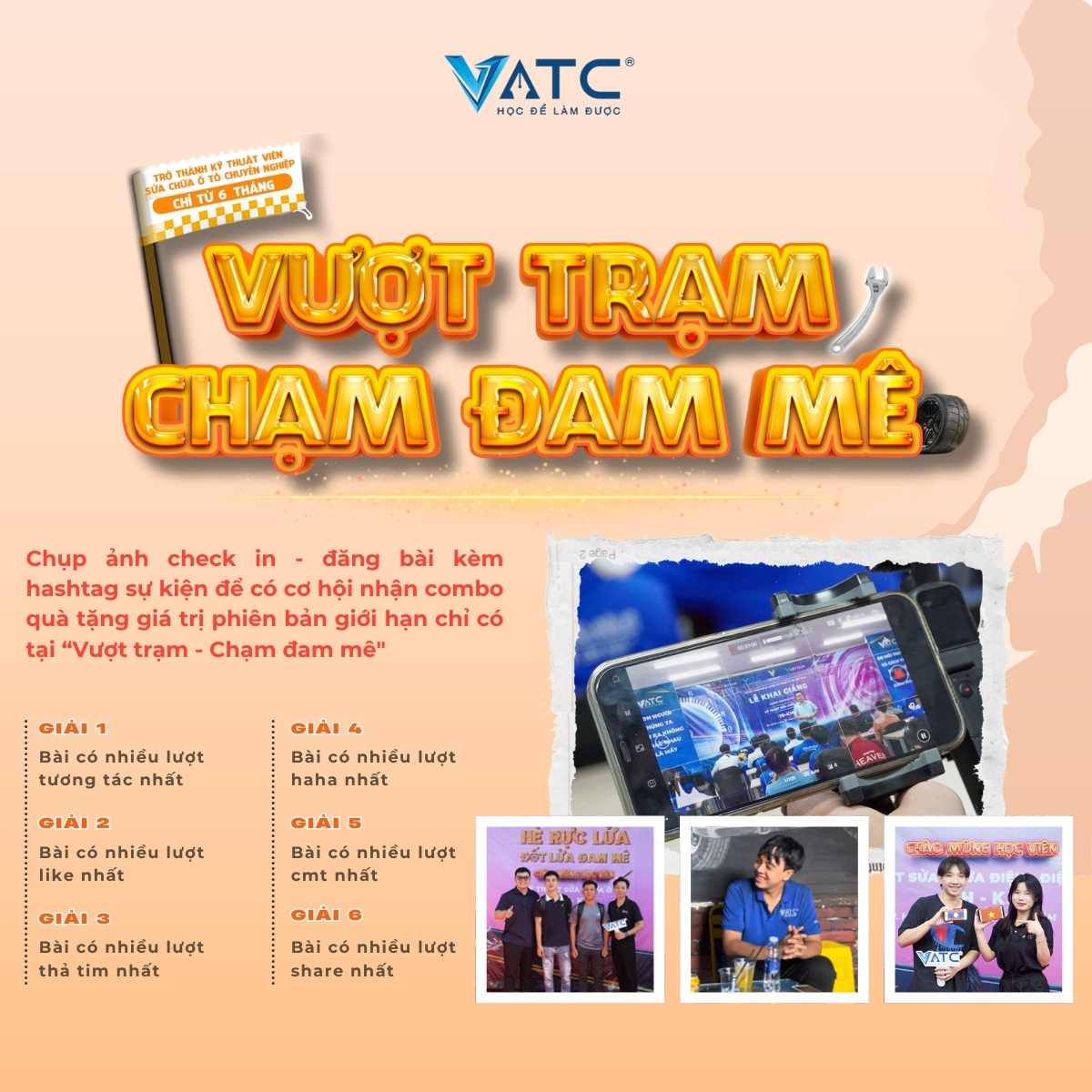 cuộc thi ảnh thuộc sự kiện “Vượt trạm - Chạm đam mê”