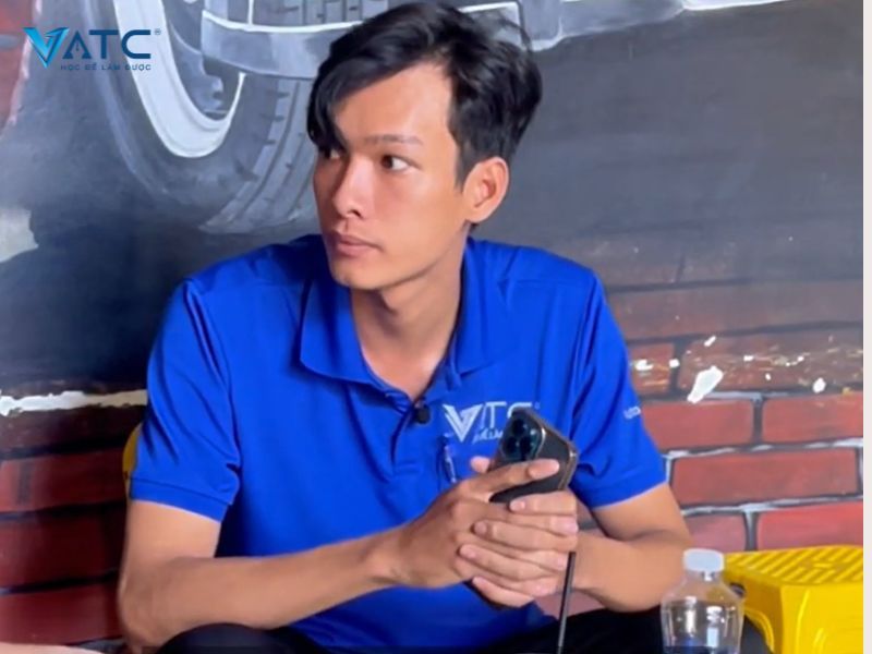 gia đình là chỗ dựa vững chắc cho anh khi học tập tại vatc