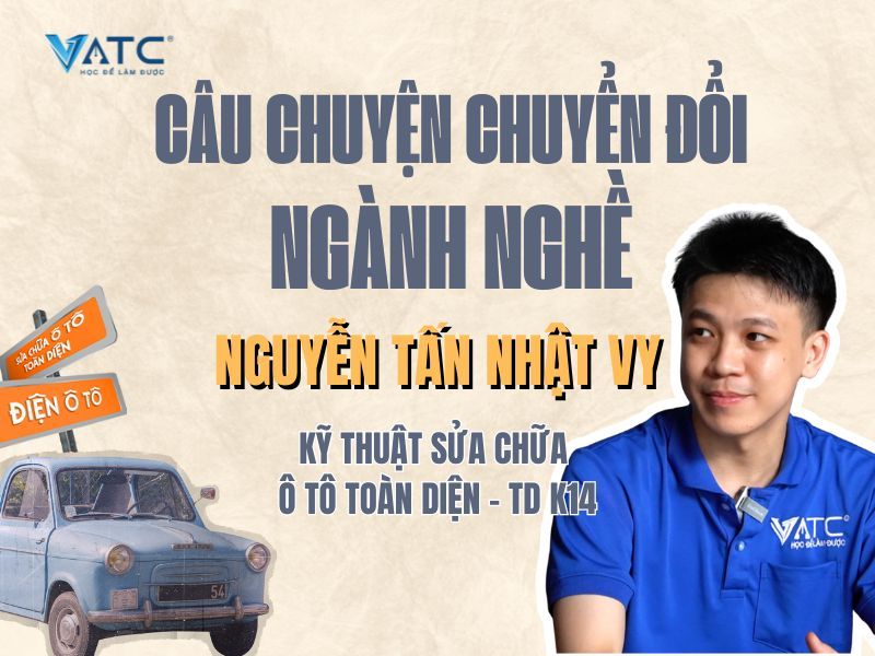 Câu chuyện thực tế – Anh Nguyễn Tấn Nhật Vy (Học viên TDK14)