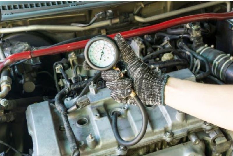 Hướng dẫn kiểm tra áp suất nén buồng đốt trên xe Toyota Camry 2006