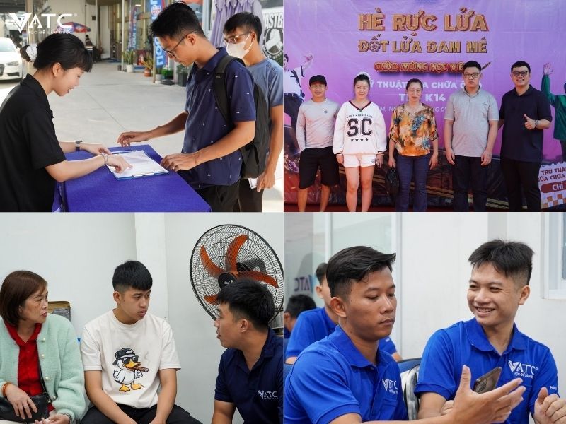 Khai giảng lớp Kỹ thuật sửa chữa ô tô toàn diện K14