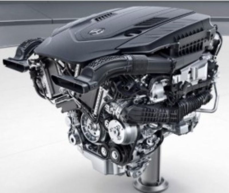 Động cơ Mercedes M256 hình 2
