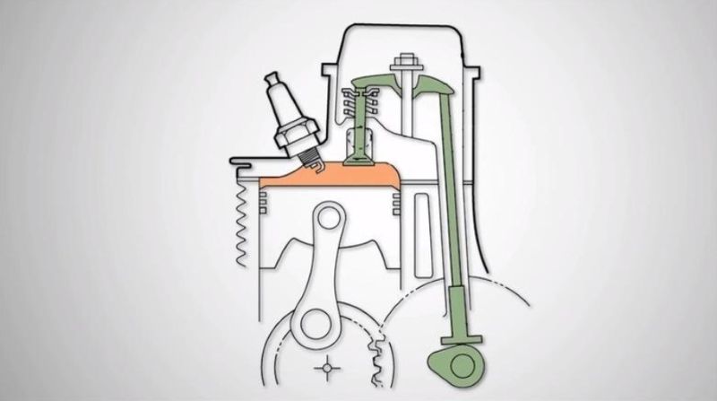 1. Kết cấu hệ thống phân phối khí OHC