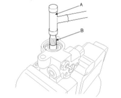 bước 9 gõ nhẹ vào phía rotor
