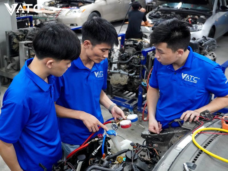 cơ sở vật chất hiện đại tại vatc