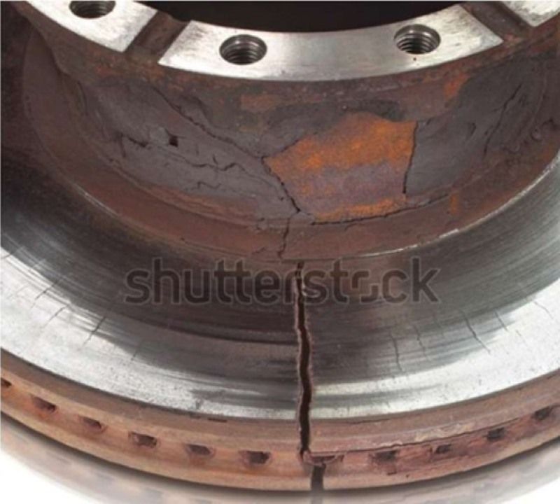 Đĩa phanh hỏng