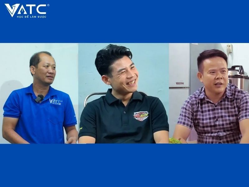 sau khóa học ô tô ngắn hạn tại VATC học viên đã thành công như thế nào