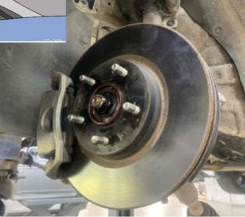 vị trí phanh xe ô tô