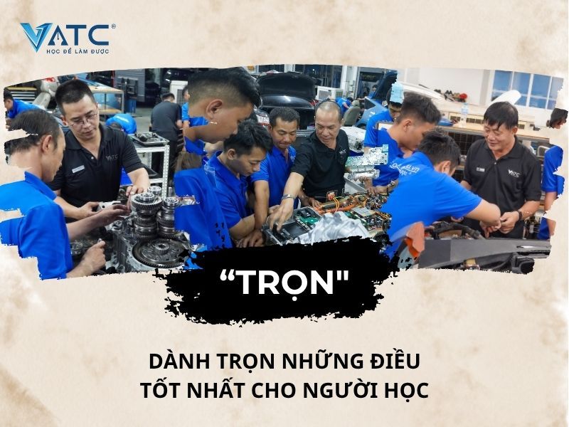các giảng viên luôn dành trọn những điều tốt nhất cho người học