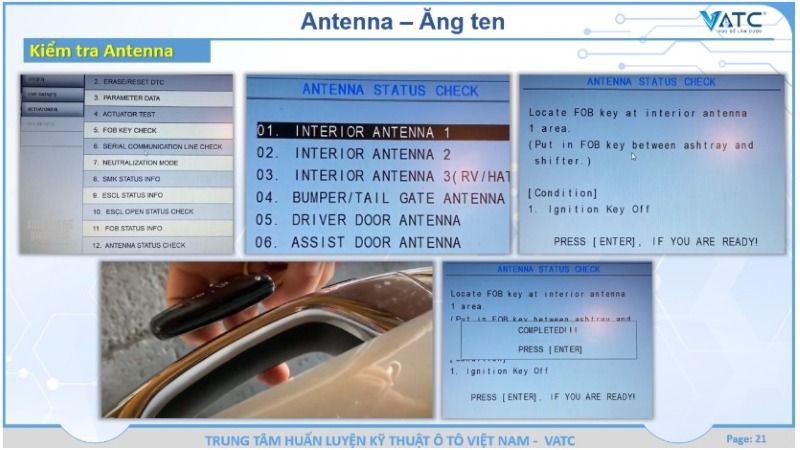 Antenna Coil trên ô tô