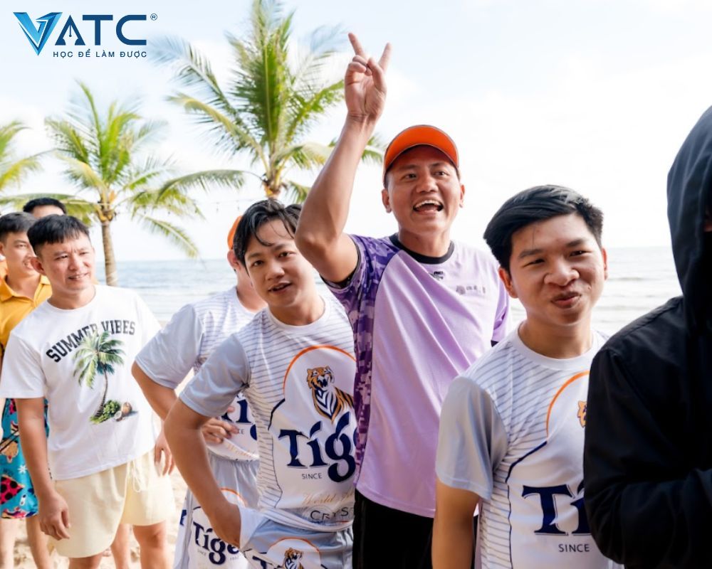 Hoạt động teambuilding của VATC tại Phan Thiết