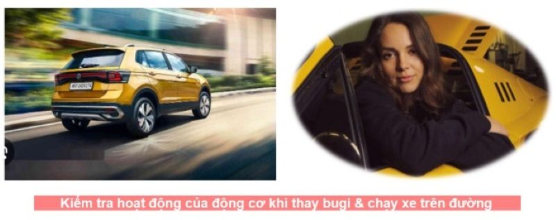 Kiểm tra hoạt động của động cơ khi thay bugi & chạy xe trên đường