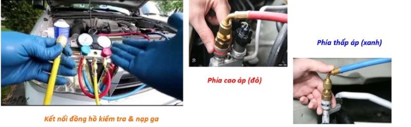 Kỹ thuật thay kiểm tra và nạp ga điều hòa hình 2