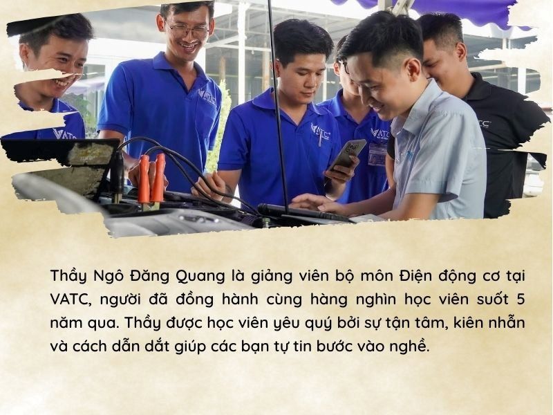 một chàng trai trẻ, một chiếc ba lô và giấc mơ đứng lớp