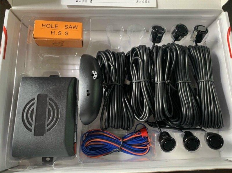 Quy trình lắp đặt cảm biến lùi xe