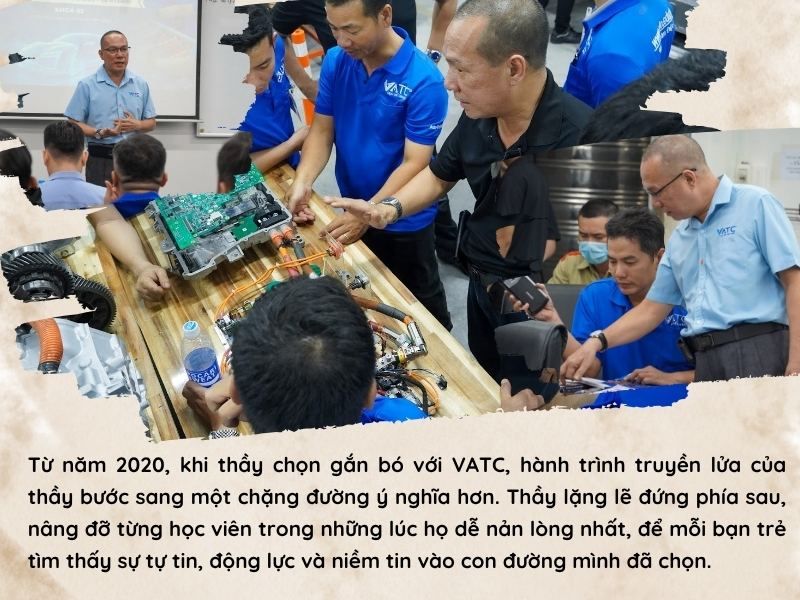 thầy chính thức gia nhập mái nhà chung VATC với vai trò Giám đốc Đào tạo năm 2020