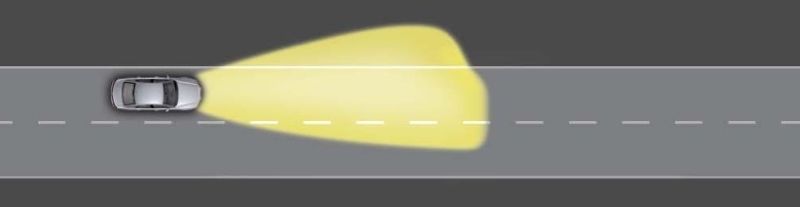 Xe lái bên phải có đèn du lịch được kích hoạt ở quốc gia có giao thông bên trái