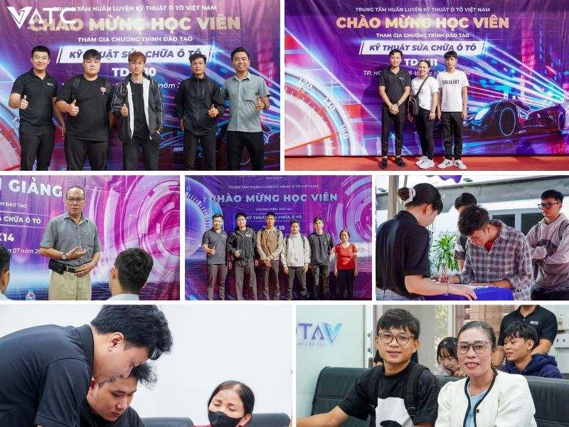 1 năm đào tạo nghề từ cơ bản đến nâng cao tại VATC