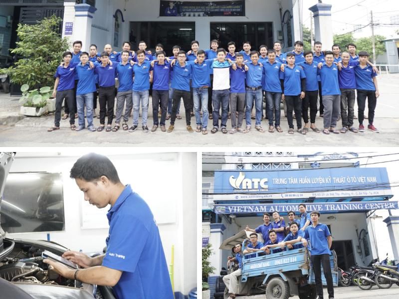 Anh đã hoàn thành khóa học sửa chữa Điện - Điện tử ô tô 6 tháng tại VATC (cơ sở cũ ở Gò Vấp)