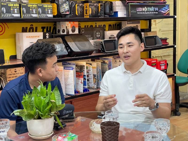 Anh Dương cựu học viên lớp Quản trị xưởng dịch vụ tại VATC